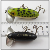 Arbogast Frog & Black Jitterbug Pair With A Box