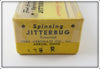 Arbogast Red & White Spinning Jitterbug In Box