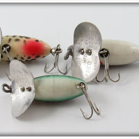 Arbogast Grey Scale, Coachdog & Bass Jitterbug Lot Of Three