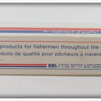 Rebel Naturalized Spanish Mackerel Floater Minnow In Box
