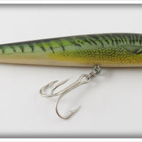 Rebel Naturalized Spanish Mackerel Floater Minnow In Box