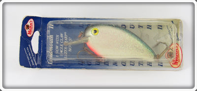 Mann's Glitter Pearl Black Back Loudmouth II Lure On Card 