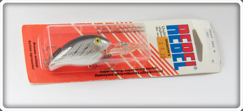 Rebel Silver/Black Deep Wee R On Card