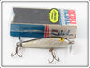 Vintage Rebel Silver Top Prop Lure In Box