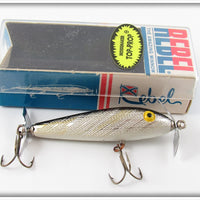 Vintage Rebel Silver Top Prop Lure In Box