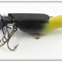 Vintage Bass Bird Lure Co Black & Yellow Bass Bird Lure