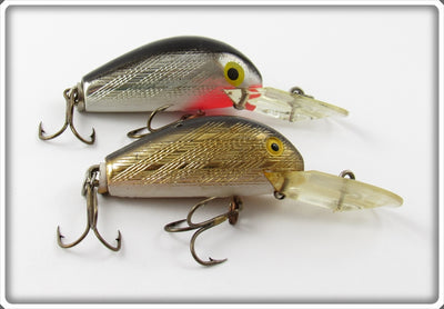 Rebel Silver/Black & Gold/Black Humpy Pair