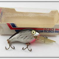 Rebel Silver/Black Deep Teeny R In Box