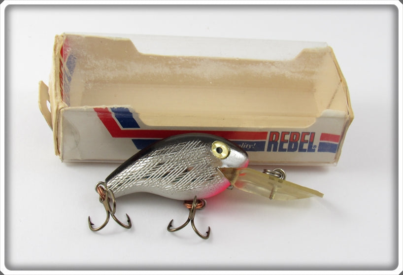 Rebel Silver/Black Deep Teeny R In Box