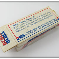 Rebel Silver/Blue Deep Teeny R In Box