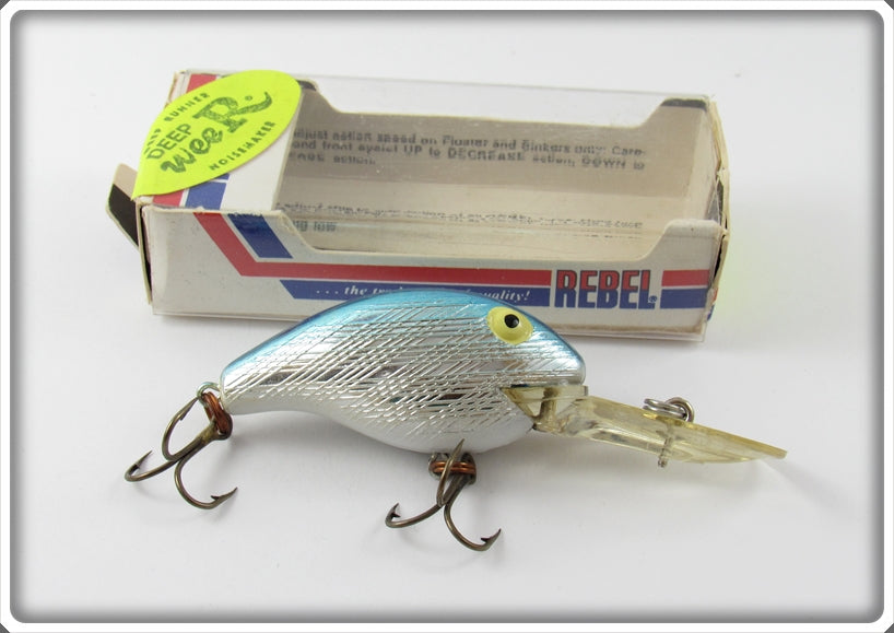 Rebel Silver/Blue Deep Wee R In Box
