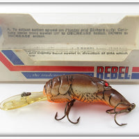 Rebel Brown Orange Belly Crawfish In Box