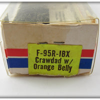 Rebel Brown Orange Belly Crawfish In Box