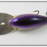 Rebel Silver/Purple Deep Runner Spoon Bill In Box