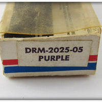 Rebel Silver/Purple Deep Runner Spoon Bill In Box