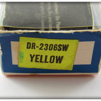 Rebel Silver/Yellow Deep Runner Spoon Bill In Box