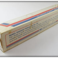 Rebel Silver/Black Deep Runner Spoon Bill In Box