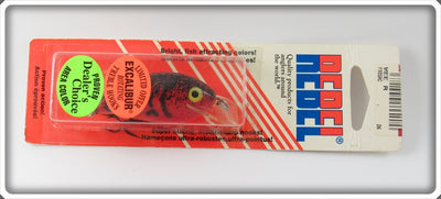 Rebel Splatter Back Red Tiger Wee R On Card