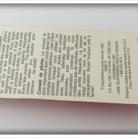 Rebel Splatter Back Red Tiger Wee R On Card