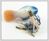 Bass Bird Lure Co White & Blue Ubangi