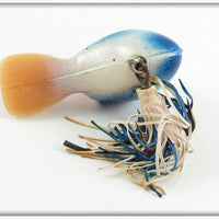 Bass Bird Lure Co White & Blue Ubangi