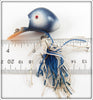 Bass Bird Lure Co Blue & White Ubangi