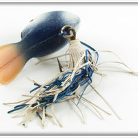 Bass Bird Lure Co Blue & White Ubangi