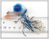 Bass Bird Lure Co White & Blue Ubangi