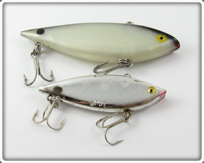 Cordell Grey & Chrome Spot Pair