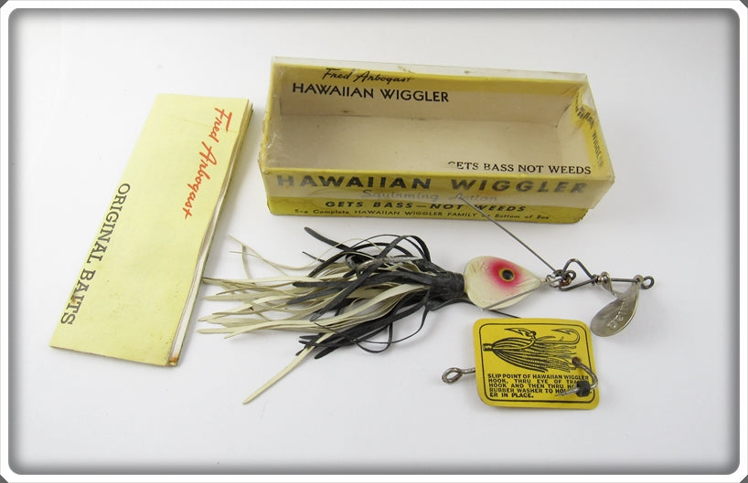 Arbogast Pearl Hawaiian Wiggler In Box