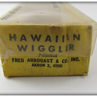 Arbogast Pearl Hawaiian Wiggler In Box