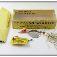 Arbogast Pearl Weedless Hawaiian Wiggler In Box