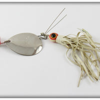 Arbogast Pearl Weedless Hawaiian Wiggler In Box