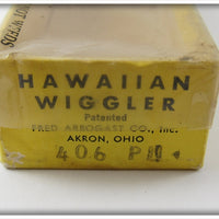 Arbogast Pearl Weedless Hawaiian Wiggler In Box