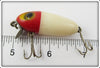 Wright & McGill Red Head White Miracle Minnow