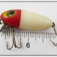 Wright & McGill Red Head White Miracle Minnow