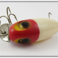 Wright & McGill Red Head White Miracle Minnow