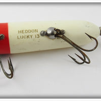 Heddon Red Head White Lucky 13