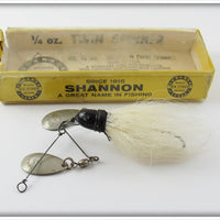 Shannon Black Twin Spinner In Box