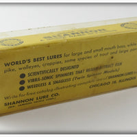 Shannon Black Twin Spinner In Box