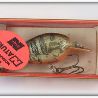 Vintage Norman Natural Crawdad Baby N Lure In Box