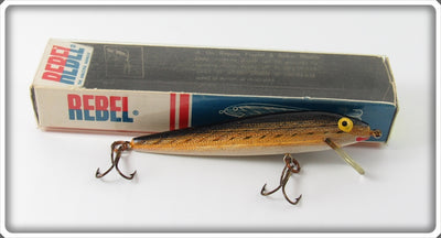 Vintage Rebel Gold Floater Lure In Box 