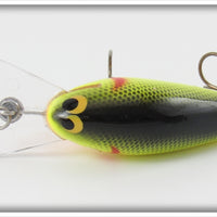 Sisson Black on Chartreuse Crankbait