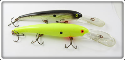 Mann's Chartreuse & Tennesse Shad Stretch S 20+ Pair