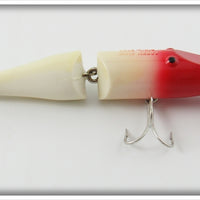 Creek Chub Red & White Jointed Baby Pikie In Box