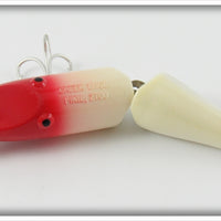 Creek Chub Red & White Jointed Baby Pikie In Box