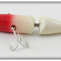 Creek Chub Red & White Jointed Baby Pikie In Box