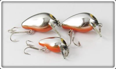 Yo Zuri Chrome Snap Bean Lot Of Three