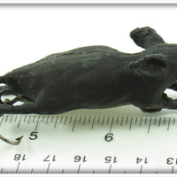 W. J. Grube Black Rubber Mouse