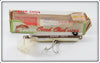 Vintage Creek Chub Chrome Striper Strike Lure In Box 